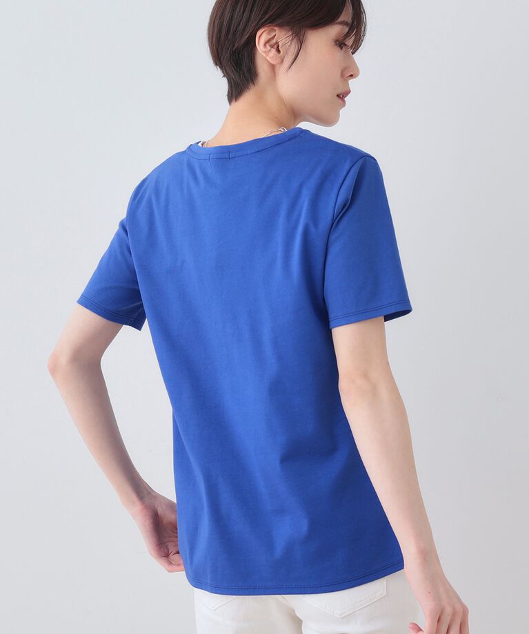 INDIVI「春SALE！【洗える】ねじりデザインTシャツ」|Tシャツ・カットソー|