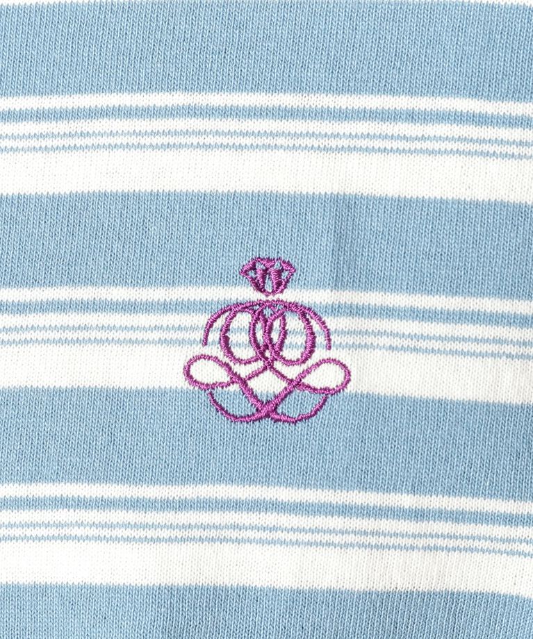 40CARATS&525「【Sサイズ～】ボーダー7分袖プルオーバージャージ」|Tシャツ・カットソー|