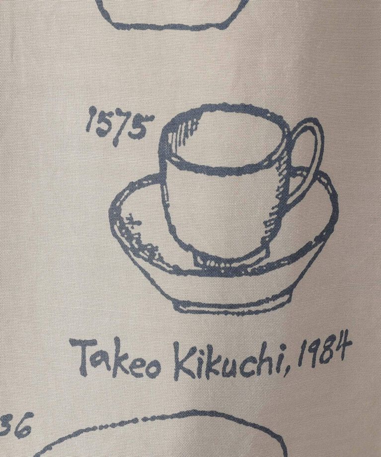 TAKEO KIKUCHI「【THE FLAGSHIP】ポタリープリント オープンカラーシャツ」|シャツ・ブラウス|