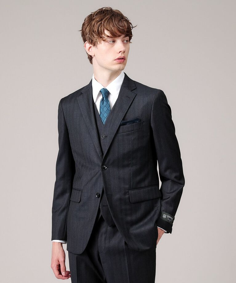 TAKEO KIKUCHI「【DORMEUIL】グレンストライプ スーツ」|スーツ|