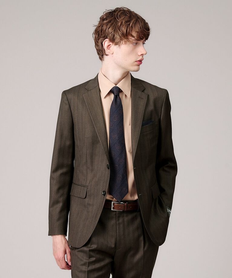 TAKEO KIKUCHI「【DORMEUIL】グレンストライプ スーツ」|スーツ|