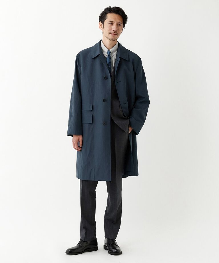 TAKEO KIKUCHI「【THE FLAGSHIP】ステンカラー スプリング コート」|ステンカラーコート|