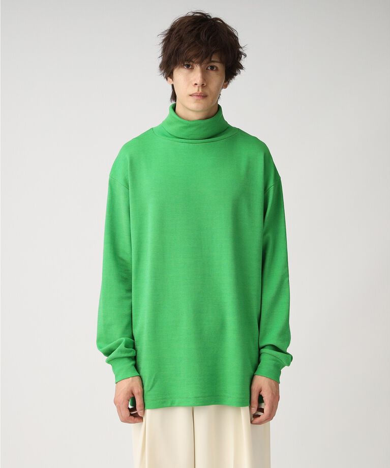 tk.TAKEO KIKUCHI「【S～3L】ミラノリブタートルネックニットソー（ユニセックスアイテム）」|Tシャツ・カットソー|
