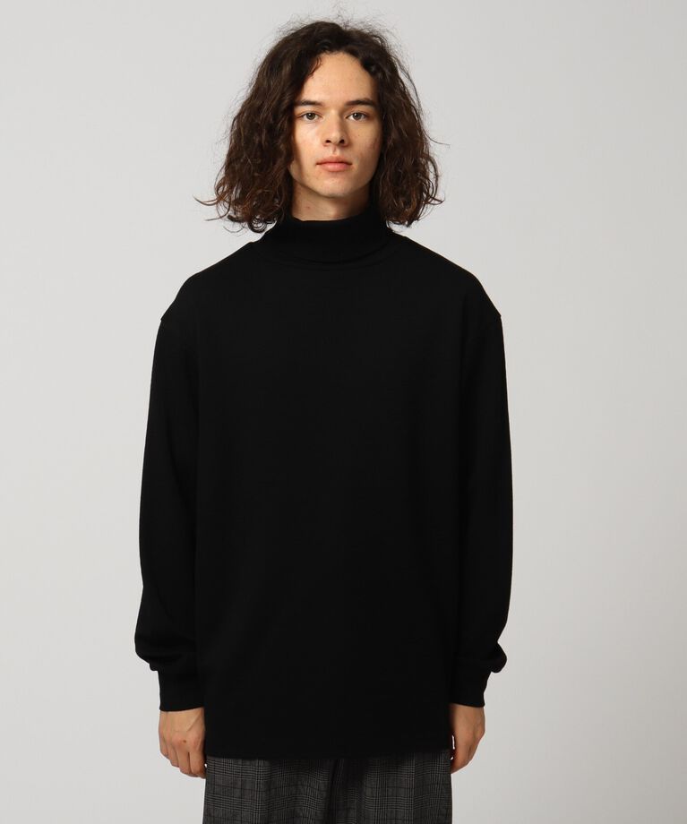tk.TAKEO KIKUCHI「【S～3L】ミラノリブタートルネックニットソー（ユニセックスアイテム）」|Tシャツ・カットソー|
