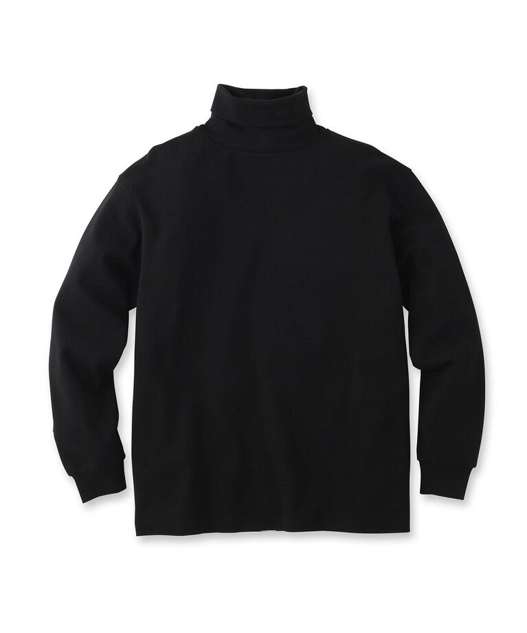 tk.TAKEO KIKUCHI「【S～3L】ミラノリブタートルネックニットソー（ユニセックスアイテム）」|Tシャツ・カットソー|