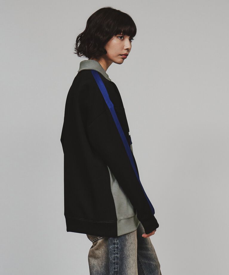 tk.TAKEO KIKUCHI「テープ配色ポロカットソー」|Tシャツ・カットソー|