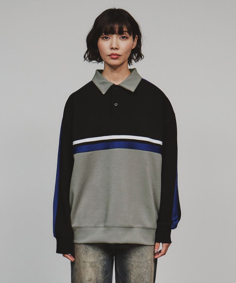 tk.TAKEO KIKUCHI「テープ配色ポロカットソー」|Tシャツ・カットソー|