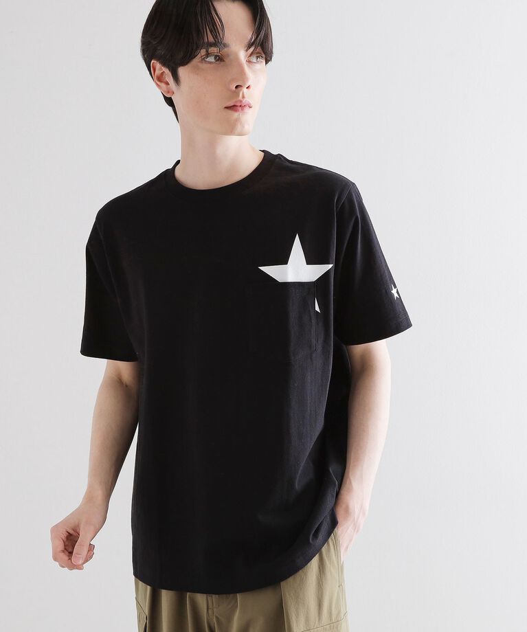 tk.TAKEO KIKUCHI「スターTシャツアソート」|Tシャツ・カットソー|ブラック(019)