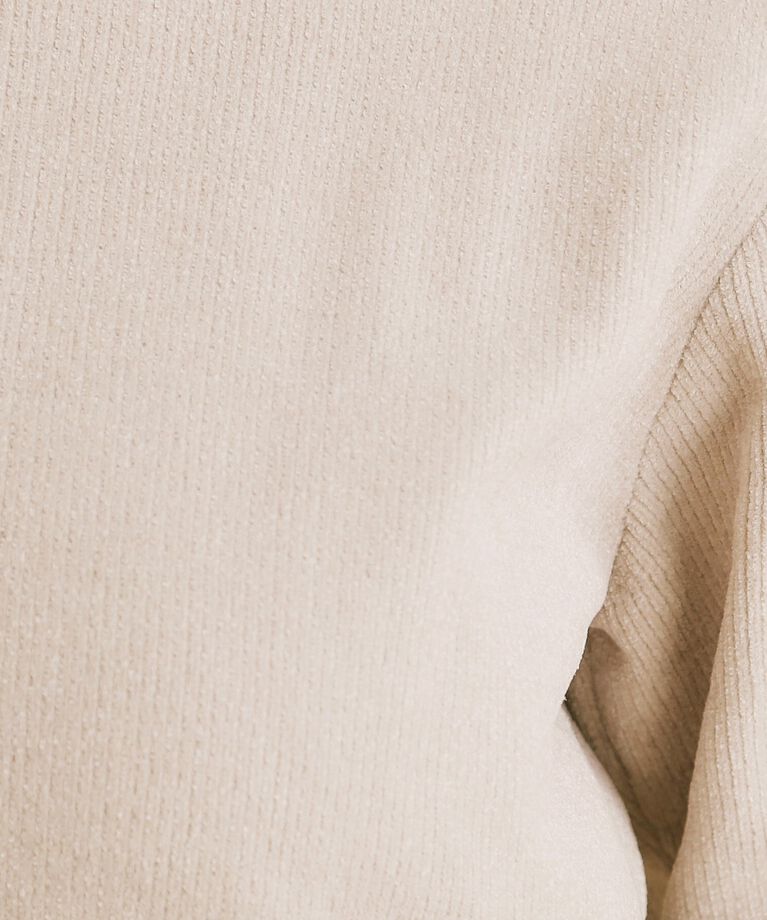 index「モールリボンスリーブニット【洗濯機洗い可】」|Tシャツ・カットソー|