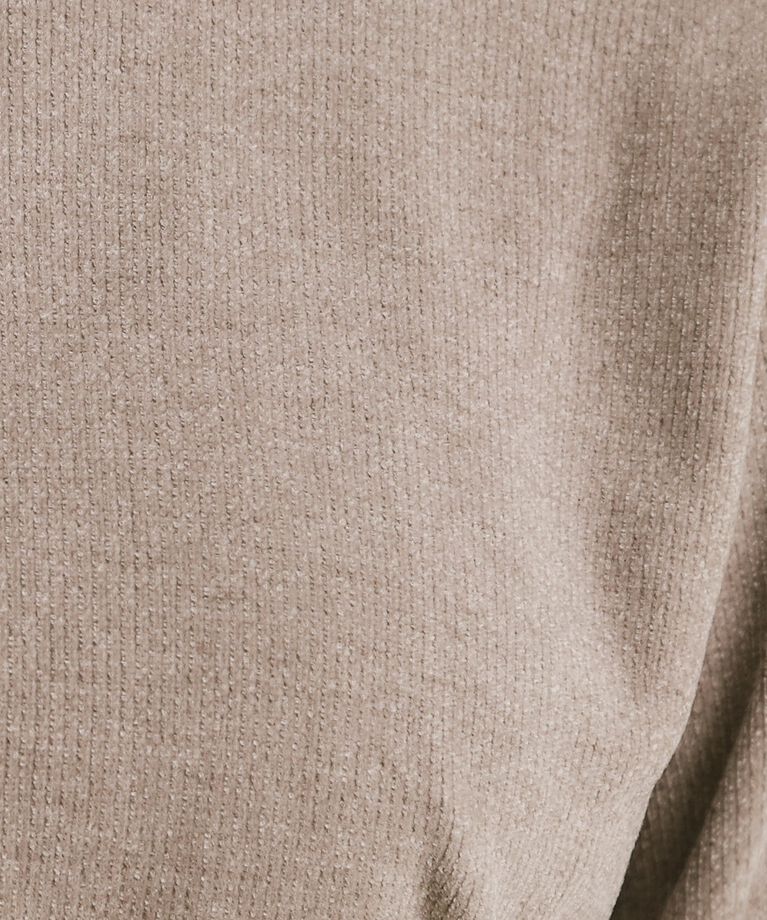 index「モールリボンスリーブニット【洗濯機洗い可】」|Tシャツ・カットソー|