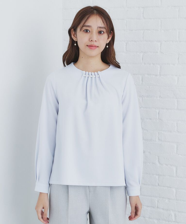 index「タックパール調トップス【洗濯機洗い可】」|Tシャツ・カットソー|