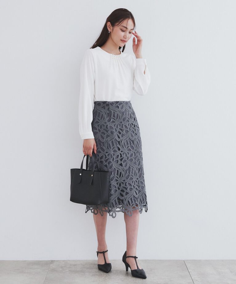 index「タックパール調トップス【洗濯機洗い可】」|Tシャツ・カットソー|