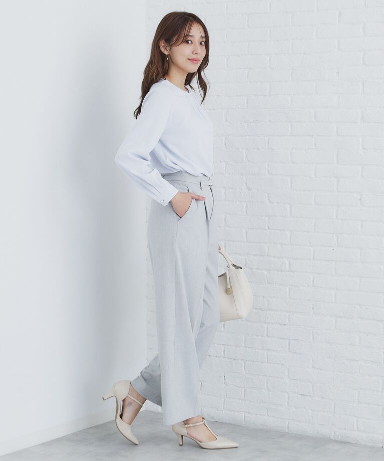 index「タックパール調トップス【洗濯機洗い可】」|Tシャツ・カットソー|