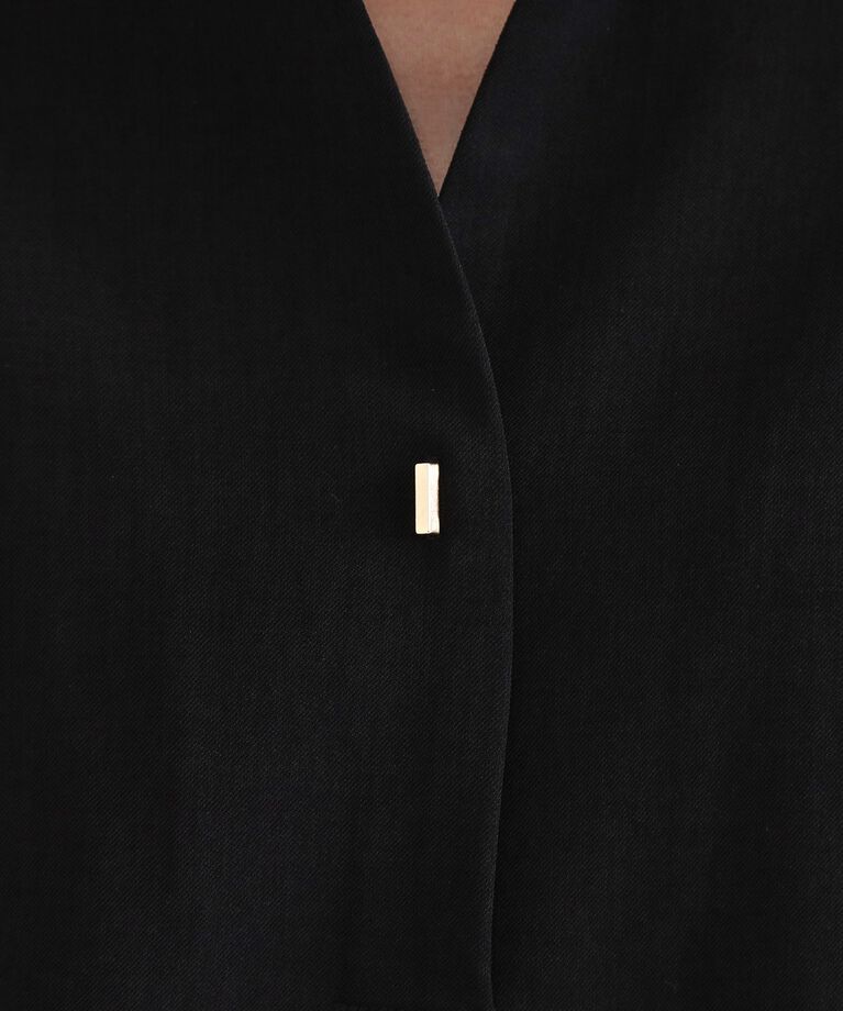 OPAQUE.CLIP「《7色展開/SS-LLサイズ》ストレッチスキッパーブラウス/セットアップ対応【洗濯機洗い可/防シワ】」|シャツ・ブラウス|