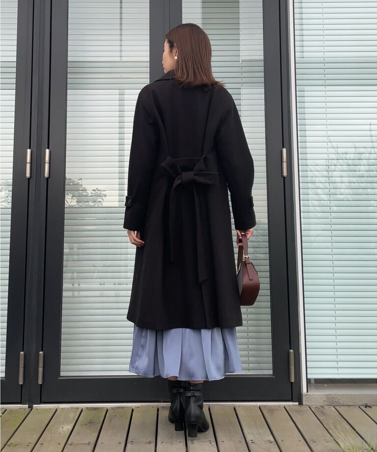 Couture broach「【大人レディーへ捧げる】ベーシックチェスターコート」|チェスターコート|
