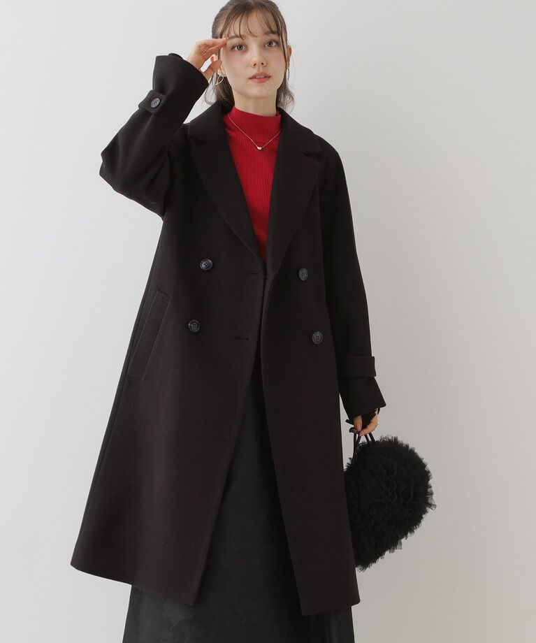 Couture broach「【大人レディーへ捧げる】ベーシックチェスターコート」|チェスターコート|