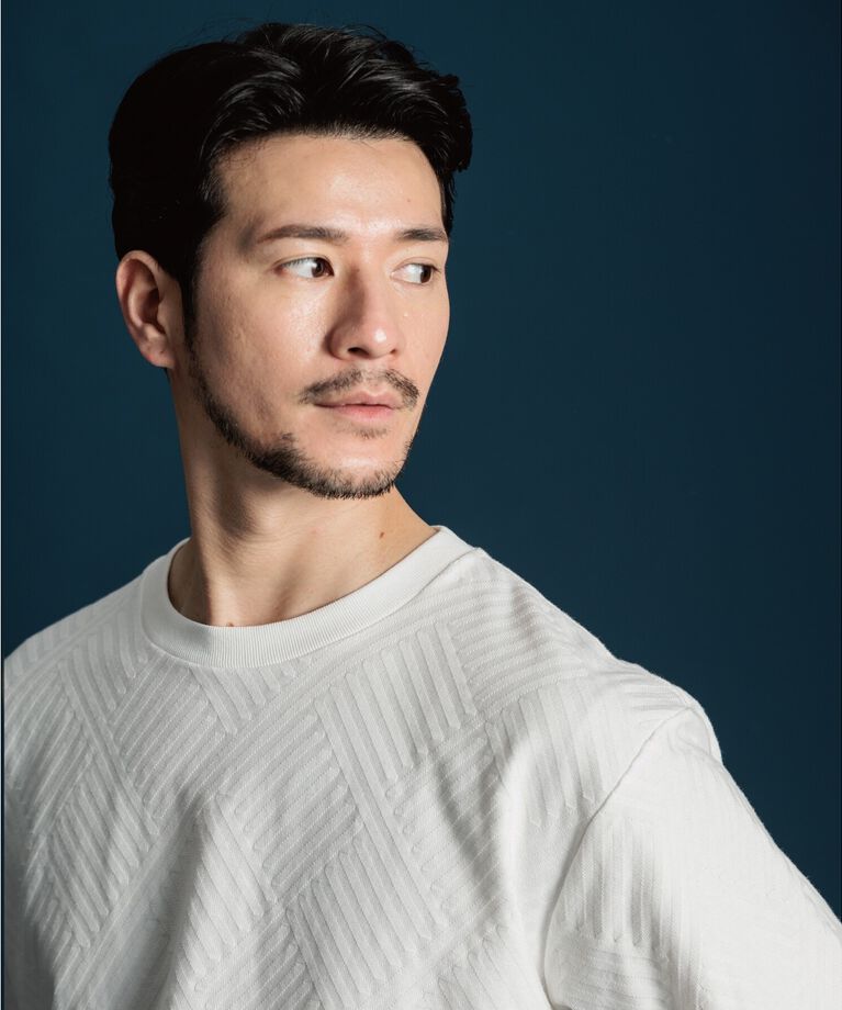 THE SHOP TK「【ご好評につき再入荷！】リンクスジャカード半袖Tシャツ」|Tシャツ・カットソー|