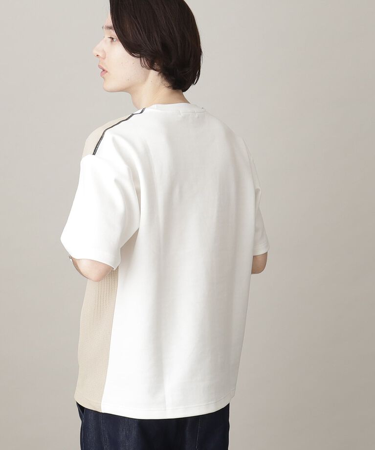 THE SHOP TK「フェザーダンボール切替えTシャツ」|Tシャツ・カットソー|