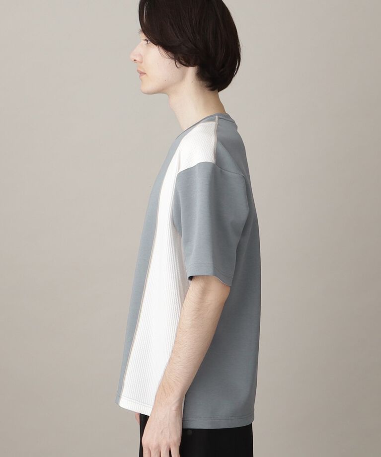 THE SHOP TK「フェザーダンボール切替えTシャツ」|Tシャツ・カットソー|