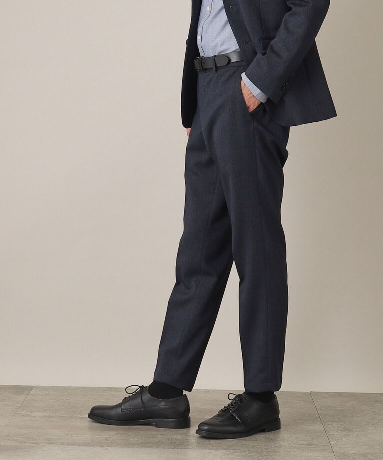 THE SHOP TK「AVANTウーリーヘリンボンスラックス【セットアップ可/ビジネス対応/洗える/ストレッチ素材/シワに」|その他|