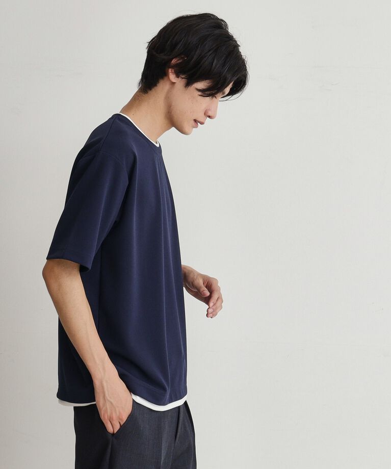 THE SHOP TK「アムンゼンフェイクプルオーバー」|Tシャツ・カットソー|