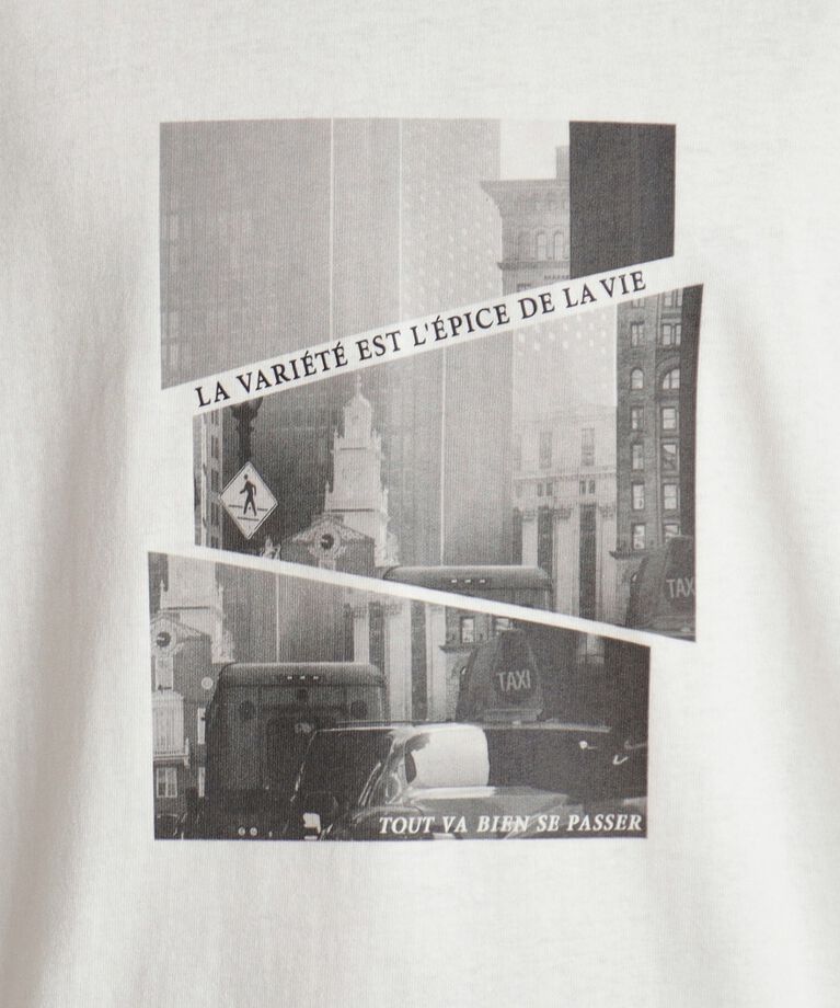 THE SHOP TK「【6色展開】Parisフォト／ロゴ長袖Tシャツ」|Tシャツ・カットソー|