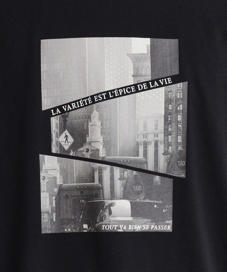 THE SHOP TK「【6色展開】Parisフォト／ロゴ長袖Tシャツ」|Tシャツ・カットソー|