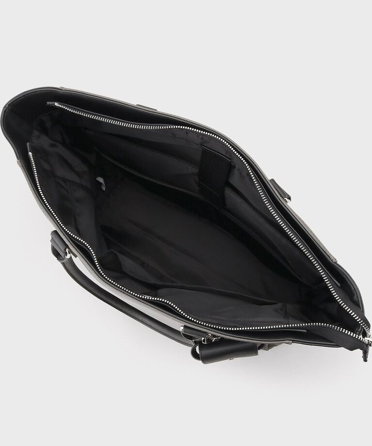 THE SHOP TK「【A4サイズ／ビジネスでも使える】合皮トートバッグ イヤホンケース付き」|トートバッグ|