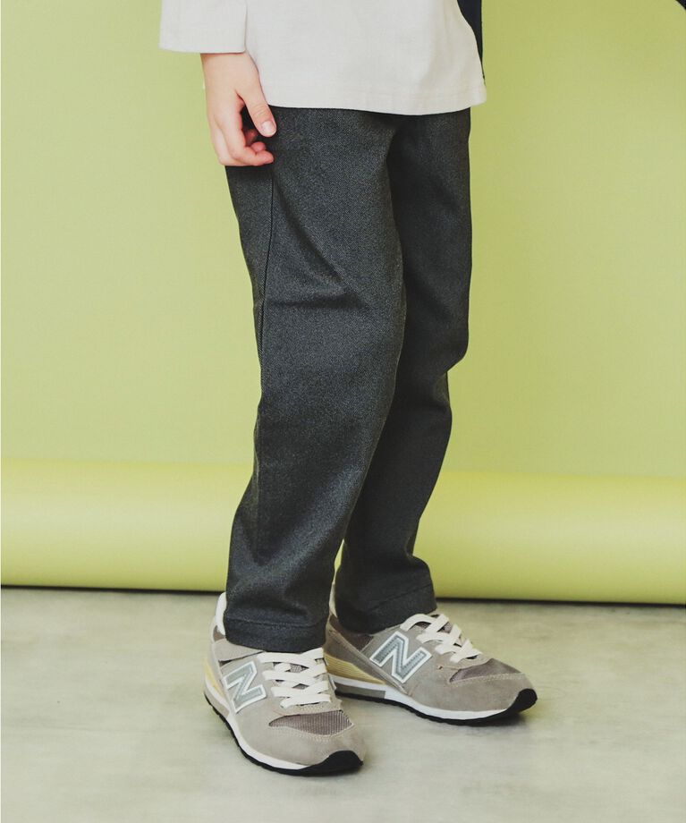 THE SHOP TK「【100-160】のびーるストレートパンツ/洗濯機OK」|その他|