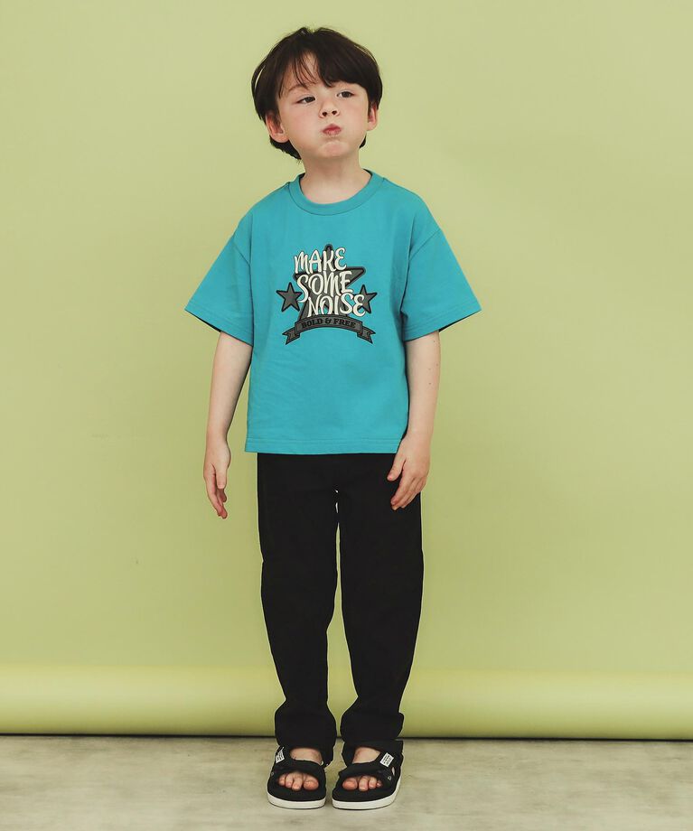 THE SHOP TK「【100-160】のびーるストレートパンツ/洗濯機OK」|その他|