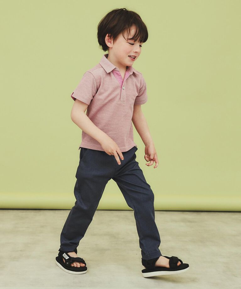 THE SHOP TK「【100-160】のびーるストレートパンツ/洗濯機OK」|その他|