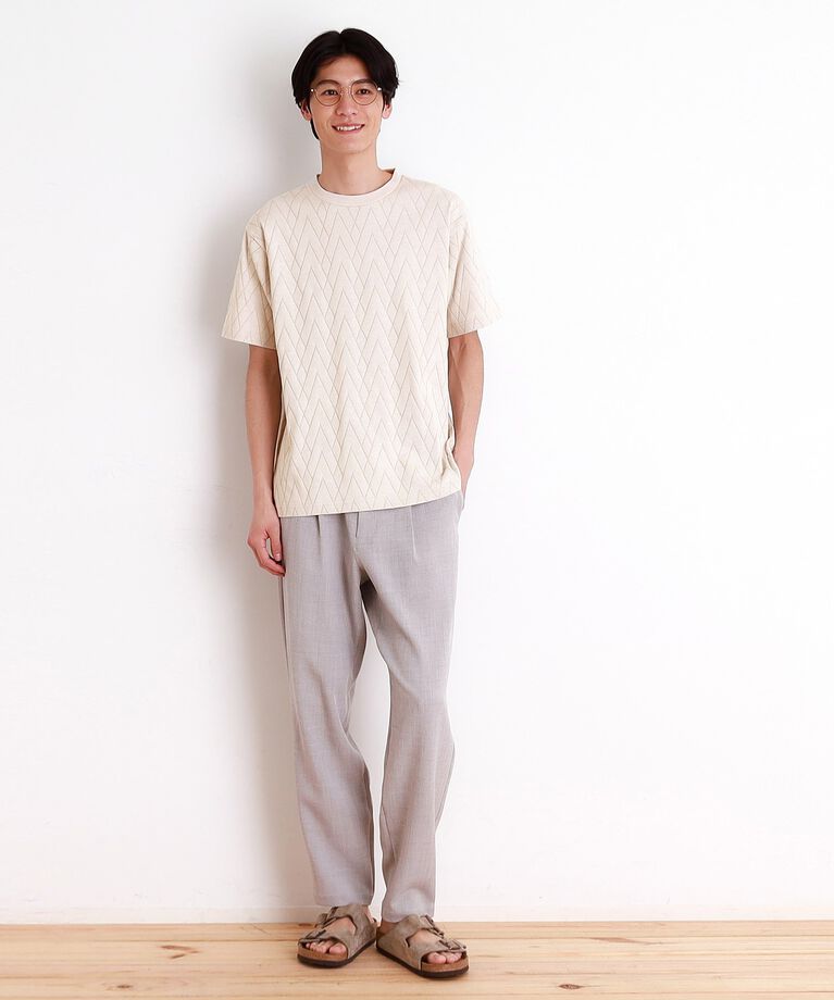 THE SHOP TK「ジオメトリックリンクス半袖Ｔシャツ」|Tシャツ・カットソー|