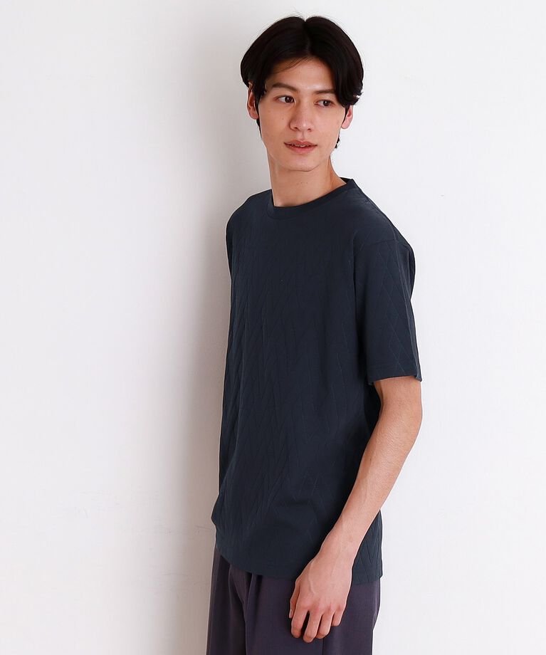 THE SHOP TK「ジオメトリックリンクス半袖Ｔシャツ」|Tシャツ・カットソー|