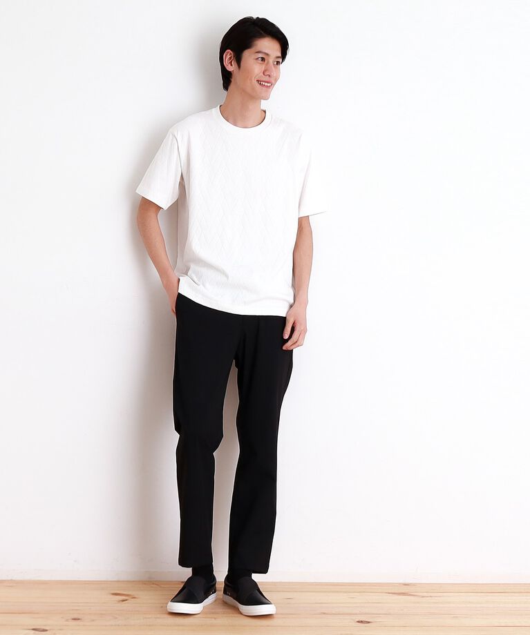 THE SHOP TK「ジオメトリックリンクス半袖Ｔシャツ」|Tシャツ・カットソー|