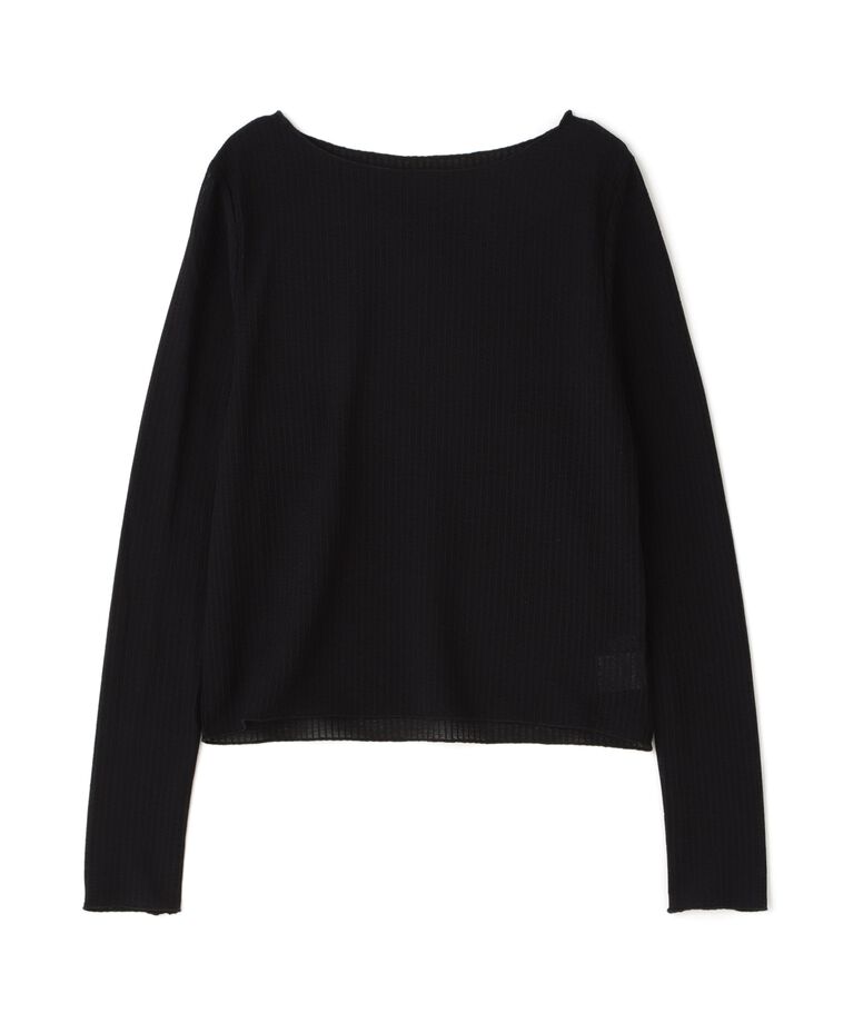  「シュリンクボートネックカットソー」|Tシャツ・カットソー|