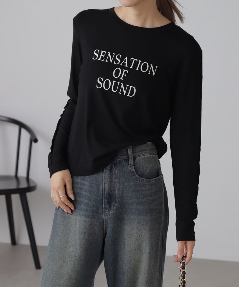  「シンプルロゴロンT」|Tシャツ・カットソー|