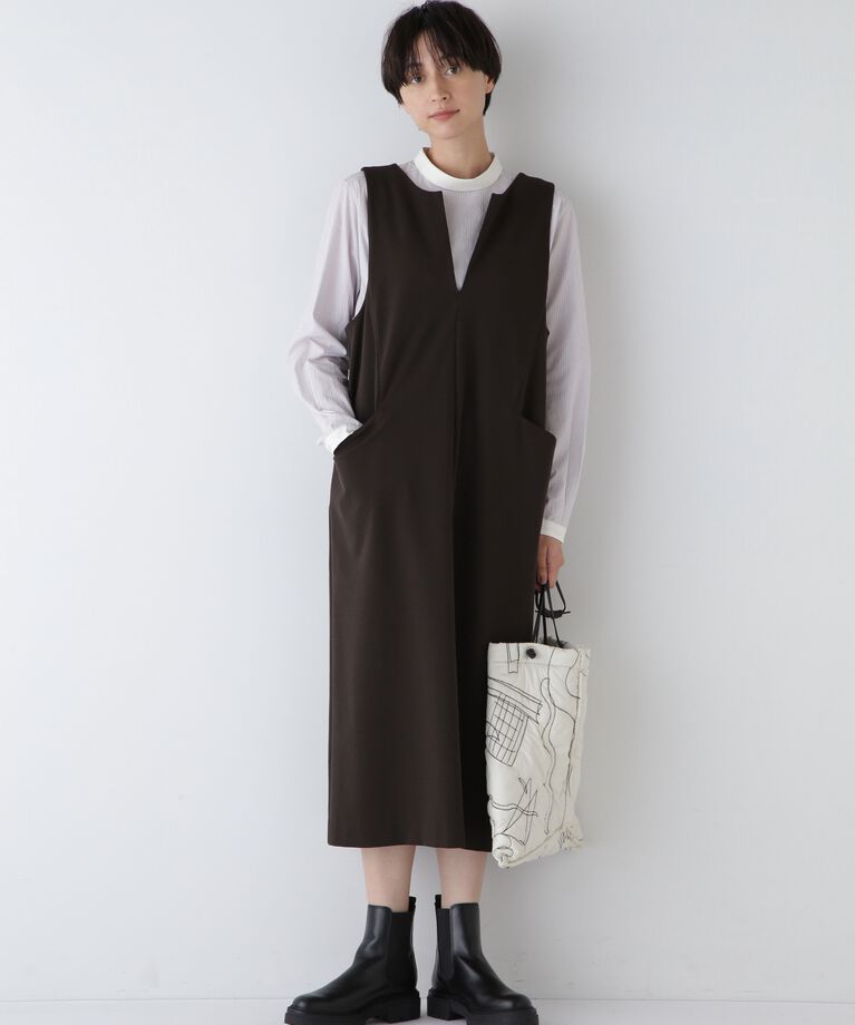 「◆ストレッチポンチワンピース」|ワンピース|