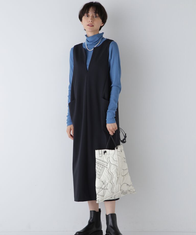  「◆ストレッチポンチワンピース」|ワンピース|