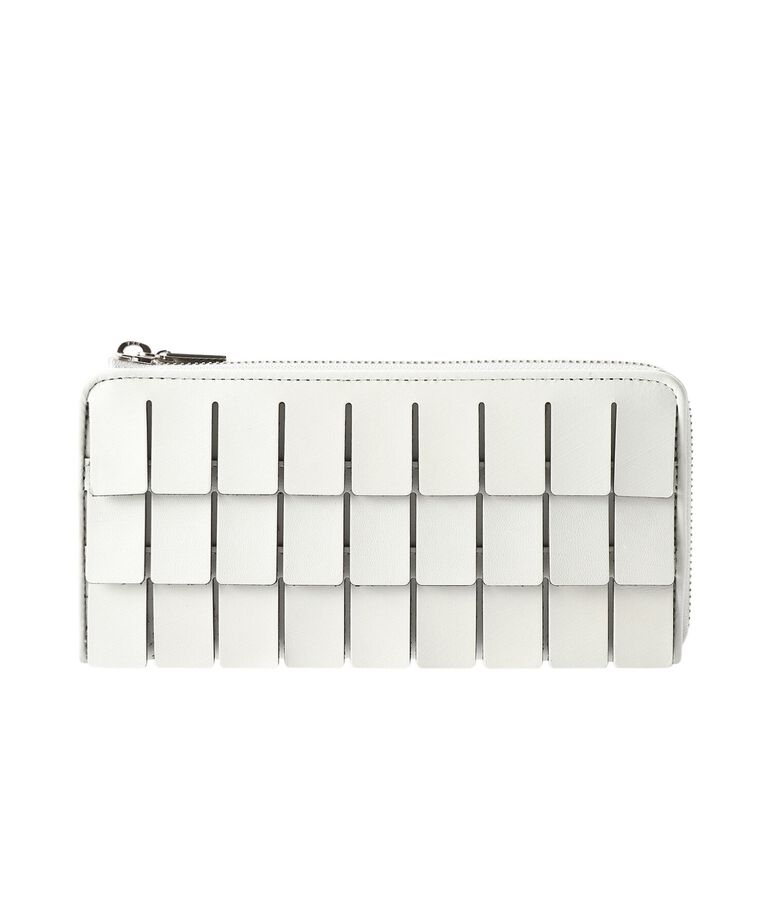 HIROKO HAYASHI「BAGNO（バーニョ）ファスナー式長財布」|財布|ﾎﾜｲﾄ(001)
