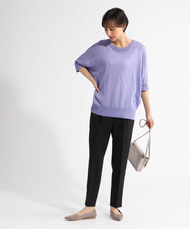 SHOO･LA･RUE「【美脚シルエット】上品見え テーパードパンツ」|その他|