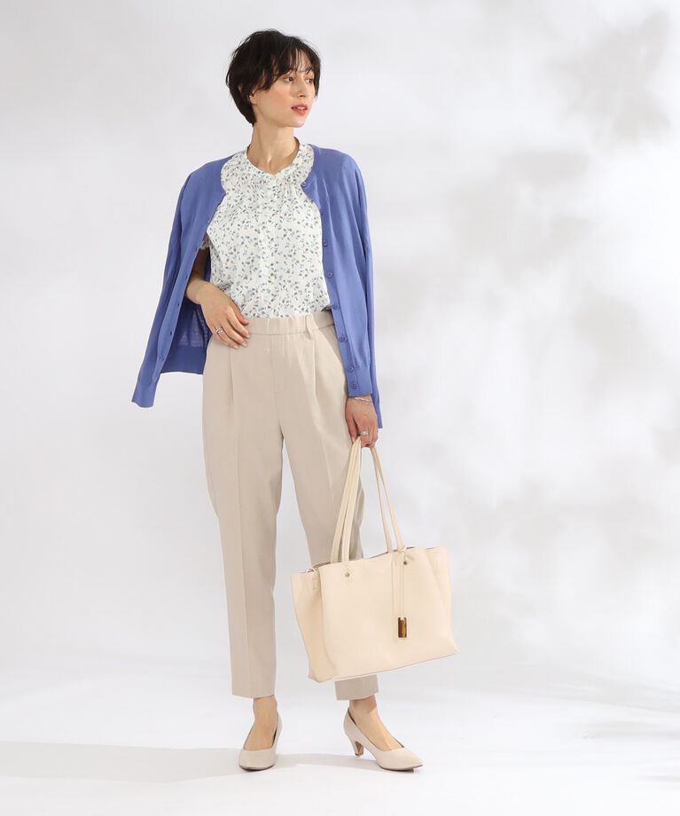 SHOO･LA･RUE「【美脚シルエット】上品見え テーパードパンツ」|その他|