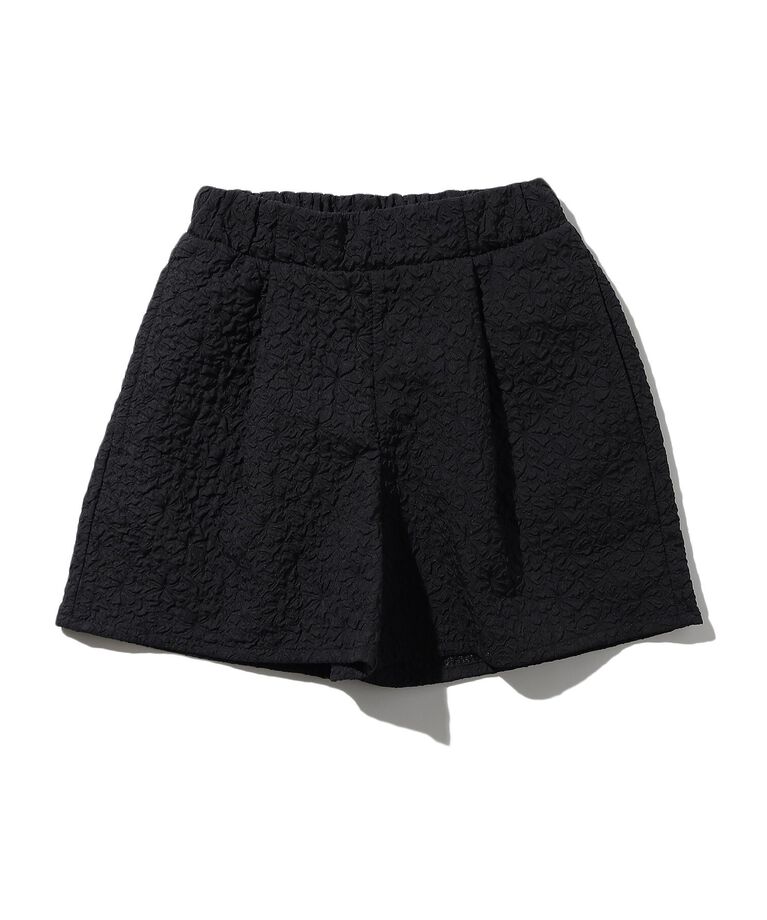 SHOO･LA･RUE「【110-140cm/プチセレ】エンボスショートパンツ」|キュロット|