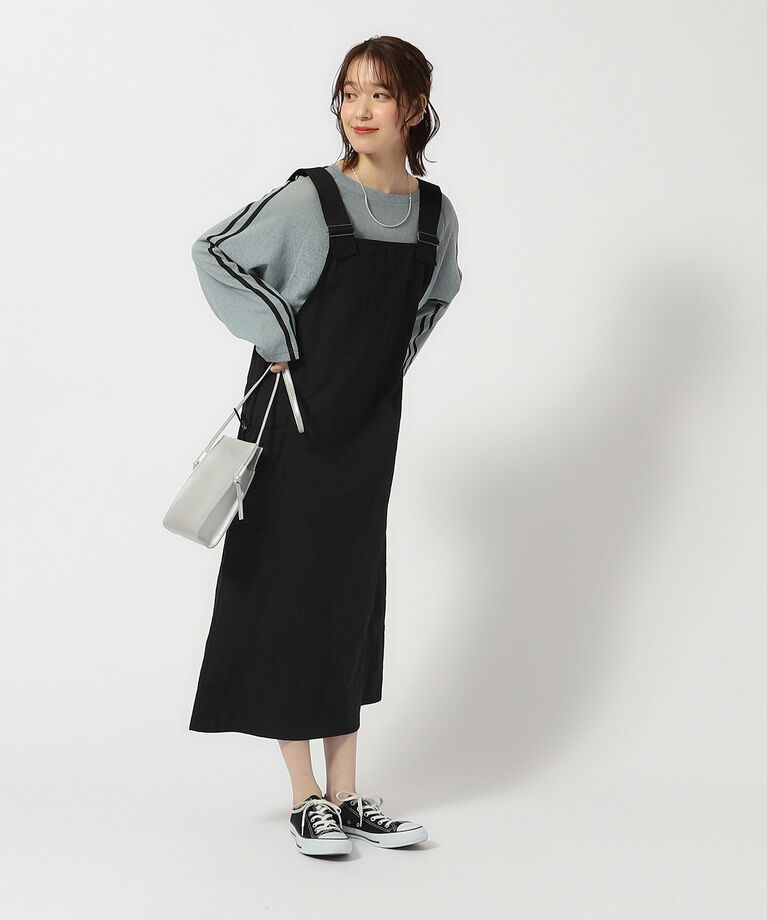 SHOO･LA･RUE「大人の抜け感コーデに ライン入りシアートップス」|Tシャツ・カットソー|