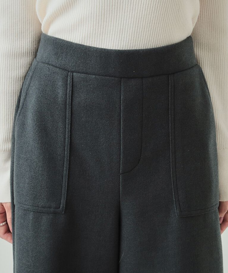 SHOO･LA･RUE「【あったか】きれいめ ベイカーガウチョパンツ」|その他|