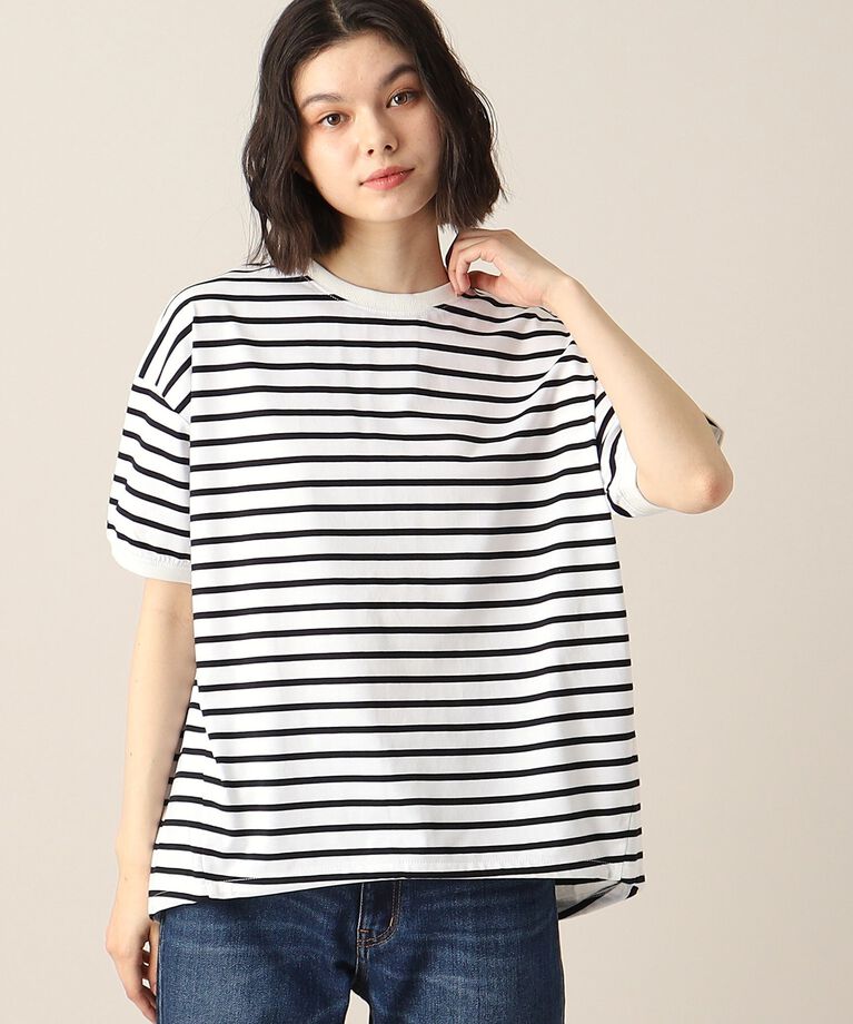 Dessin「新色追加【洗える・二の腕カバー】ドローコードカットソー（XS～L）」|Tシャツ・カットソー|