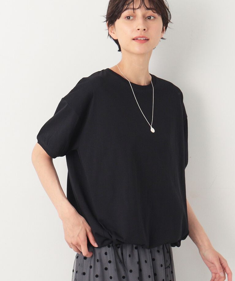 Dessin「新色追加【洗える・二の腕カバー】ドローコードカットソー（XS～L）」|Tシャツ・カットソー|