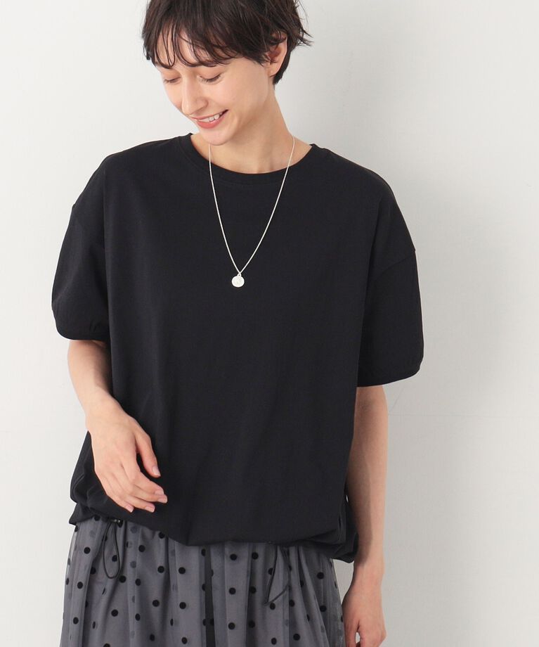 Dessin「新色追加【洗える・二の腕カバー】ドローコードカットソー（XS～L）」|Tシャツ・カットソー|