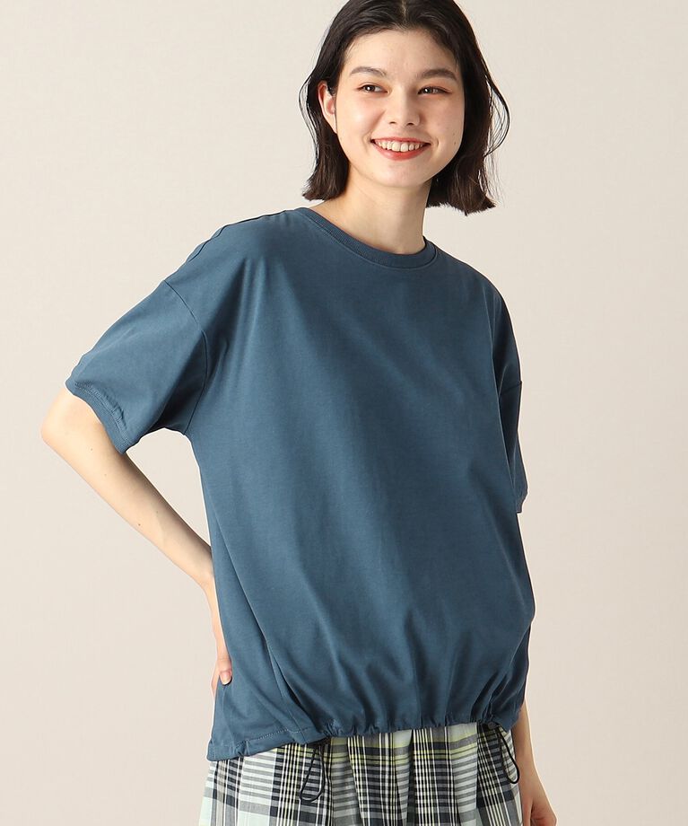Dessin「新色追加【洗える・二の腕カバー】ドローコードカットソー（XS～L）」|Tシャツ・カットソー|