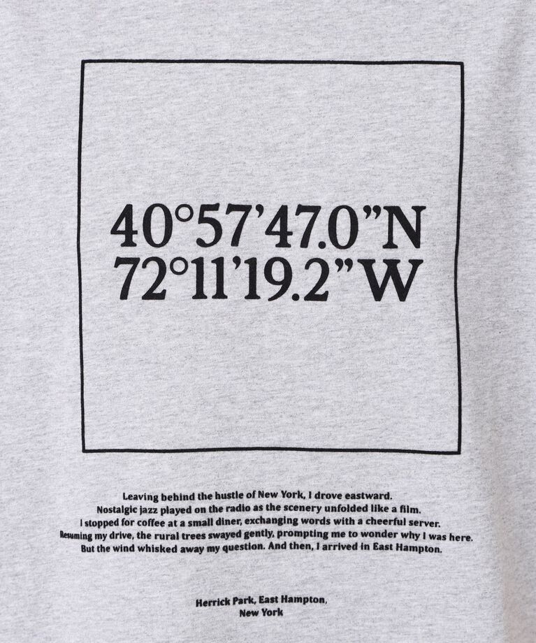 Dessin「座標プリントTシャツ」|Tシャツ・カットソー|
