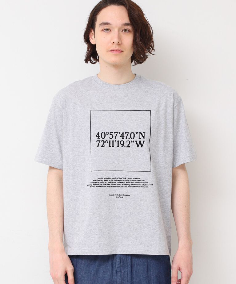Dessin「座標プリントTシャツ」|Tシャツ・カットソー|